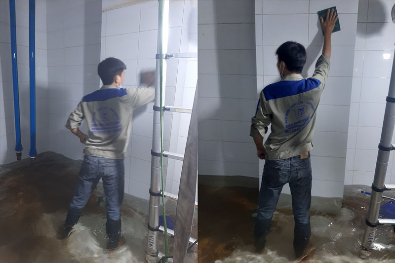 Dịch vụ vệ sinh bể nước ngầm quận Bình Tân nhanh chóng, giá rẻ