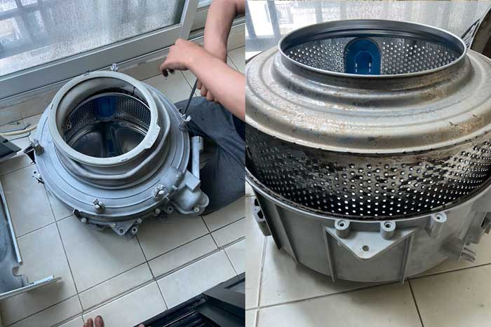 Dịch vụ vệ sinh máy giặt tại quận 5 nhanh chóng, giá phải chăng