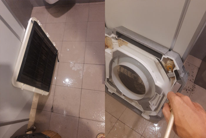 Dịch vụ vệ sinh máy lạnh âm trần quận Tân Phú 6 năm trong nghề