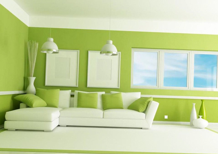 Ý nghĩa của màu xanh lá cây trong thiết kế nội thất