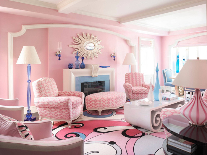 Ý nghĩa màu hồng trong thiết kế nội thất